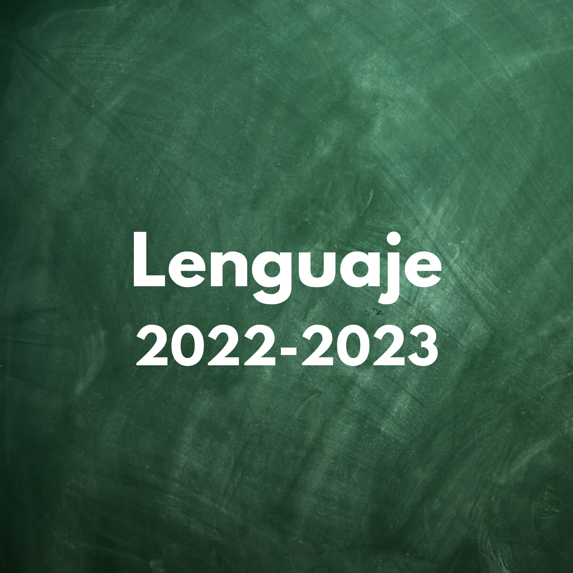 LENGUAJE 2022-2023 Segundo Ciclo
