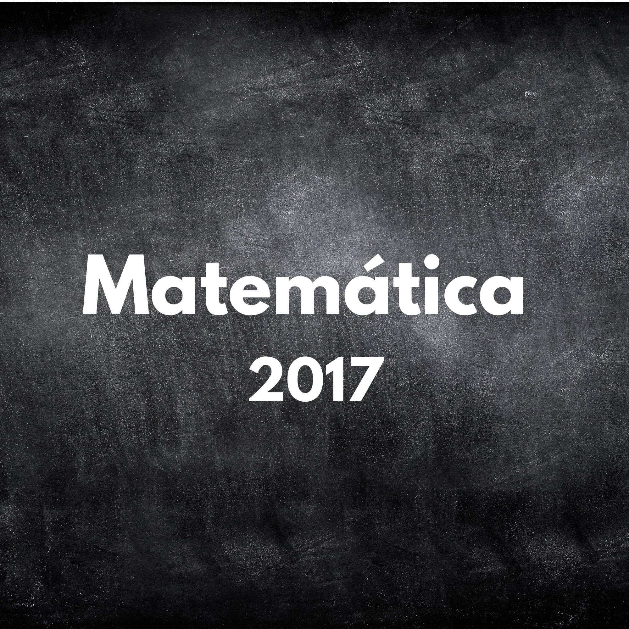 MATEMÁTICA 2017